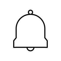 Notification bell icon logo set vector