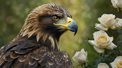 portrait of a eagle