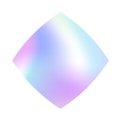 Vector holographic sticker in 90s style.Isolated shiny chrome shape.Modern iridescent foil icon or symbol in y2k aesthetic.Trendy cosmic emblem for banners,social media marketing,branding,offers