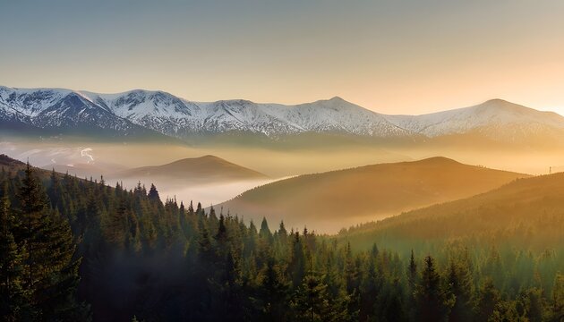 Stunning View of the Troodos Mountains