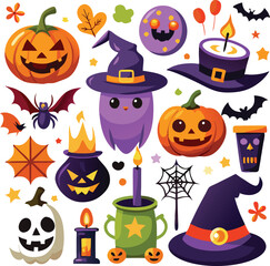 Halloween Party Decor Spooky  Fun Elements