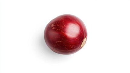 Obraz premium Floating Chestnut on White Surface