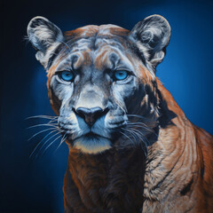 Mountain Lion  –  Wildlife Art 