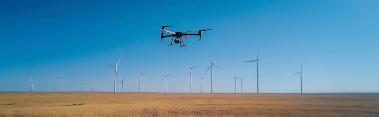 Drone systems, future-focused advancements for efficient solar panel management.