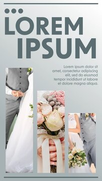 Wedding Announcement Social Media Story Post