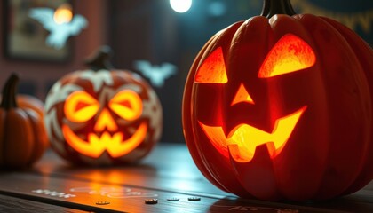 Spooky pumpkin carvings for halloween