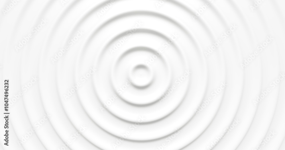 Aufkleber abstract white background curved pattern in design 3d render