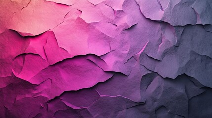 Obraz premium Dark textured wall with grainy purple-pink gradient, subtle shine and glowing light, creating a mysterious and edgy abstract backdrop