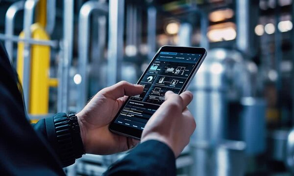 Industrial Automation with Tablet