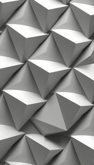 Fototapeta premium seamless pattern with triangles isolated with white highlights, png