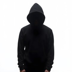 Anonymous Figure  ISOLTED on White Background