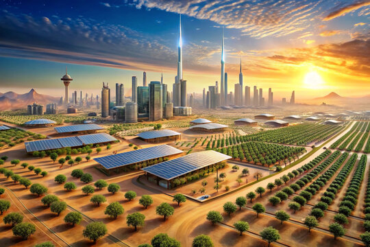 Desert Solar Cities