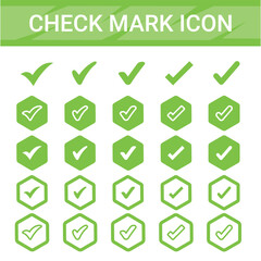Check Mark, Valid, Yes, Confirmation, Okey, Positive checked, confirm, Acceptance in checklist, icons