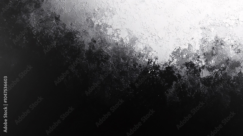 Aufkleber an abstract grayscale image featuring a gradient transitioning from light to dark, with a textured a