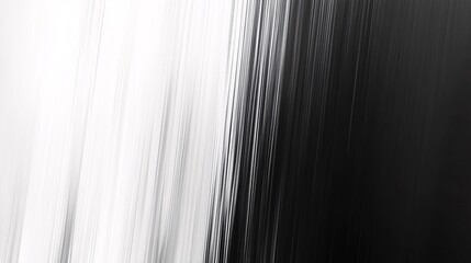 Fototapeta premium Abstract monochrome pattern with blurred lines, creating a gradient effect from white to black.