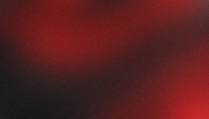 grainy warm gradient with noise red black banner poster cover abstract background design. gradient grain noise effect for social media, trendy warm tones and vintage style