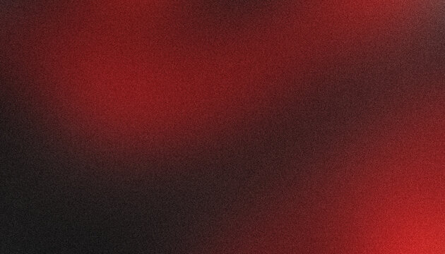 grainy warm gradient with noise red black banner poster cover abstract background design. gradient grain noise effect for social media, trendy warm tones and vintage style