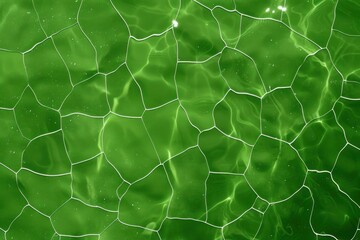 Naklejka premium Low Poly Tidewater Green Textured Background