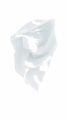 Floating White Fabric