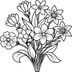 Vector Flax floral botanical flowers. Black and white engraved ink art. Isolated flax illustration element.