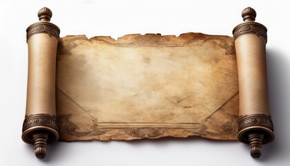 old paper scroll