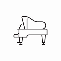 synthesizer music icon sign vector