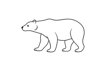 Bear Vector Illustration – Fierce Wildlife Emblem for Bold and Powerful Nature Design