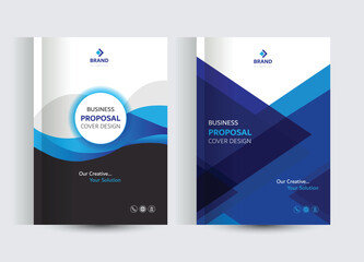 Corporate Business Proposal Catalog Cover Design Template Adept For Multipurpose Projects