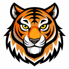 tiger head vector