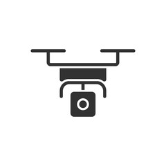 Quadcopter Icon - Camera Drone Icon