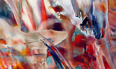 Abstract background art . Ethnic pattern. Mixtures of oil paint. Trendy hand painting canvas. Wall decor and Wall art prints Idea. 3D Texture. Art object