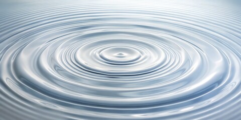 Fototapeta premium Abstract Ripples of Water 3D Render of Tranquil Water Surface, Water Ripples, Water Surface, Water Waves, Liquid, Abstract