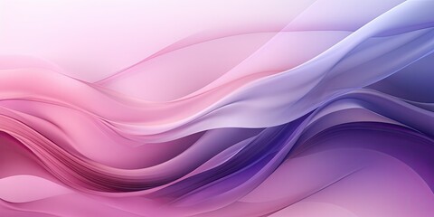 Fototapeta premium Abstract pink and blue waves