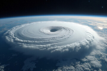 viewing hurricane outer space reveals immense size destructive power