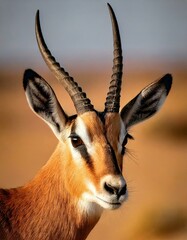 Naklejka premium Impala antelope portrait