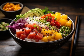 Exotic Flavors: Hawaiian Poke Bowl