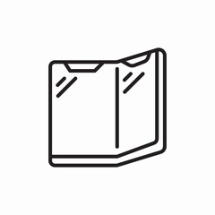 fold phone icon sign vector