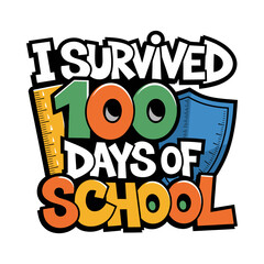 Cheers to 100 Days of School Confetti Celebration Typography T-Shirt