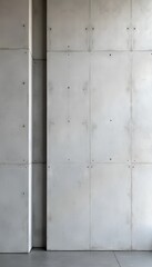 Concrete Wall with Subtle Textured Finish