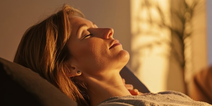 Therapist and patient in a supportive session