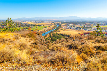 View from the grounds of the Historical Antoine Plante Estate House on Fruit Hill overlooking the...