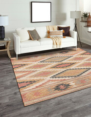 Hand Woven Kilim Jute Rugs Carpet