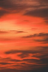 Beautiful romantic sunset background