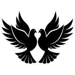 Fototapeta premium The design has a symmetrical style vector art illustration