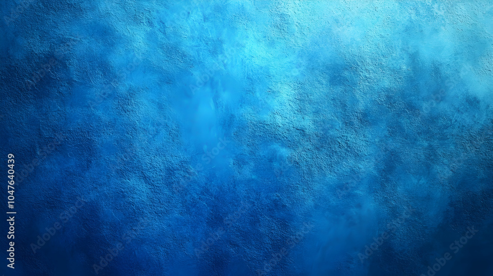 Poster blue gradient texture: a visually appealing blue gradient texture with a grainy surface, suitable fo