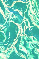 Painted abstract background presentation cover