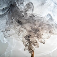 Fototapeta premium Background brown smoke trail