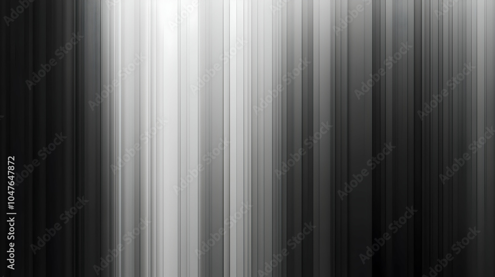 Poster silver metallic gradient: a silver metallic gradient background with a subtle grainy texture, fading