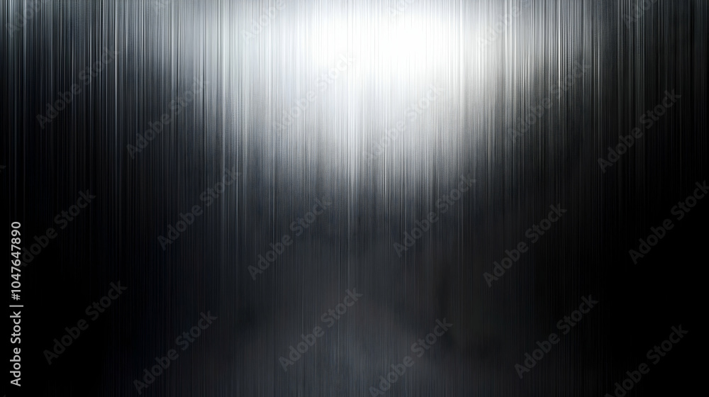 Aufkleber silver metallic gradient: a silver metallic gradient background with a subtle grainy texture, fading