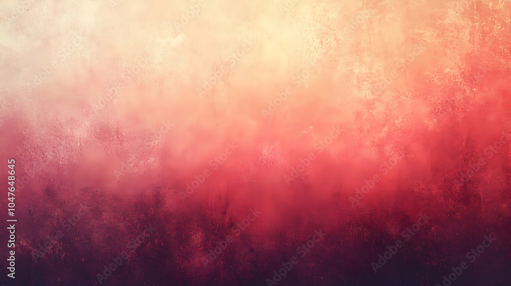 Poster vintage red gradient design: a vintage grain textured design with a smooth red gradient transition, 